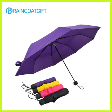 Paraguas plegable de bolsillo pequeño promocional y publicitario personalizado